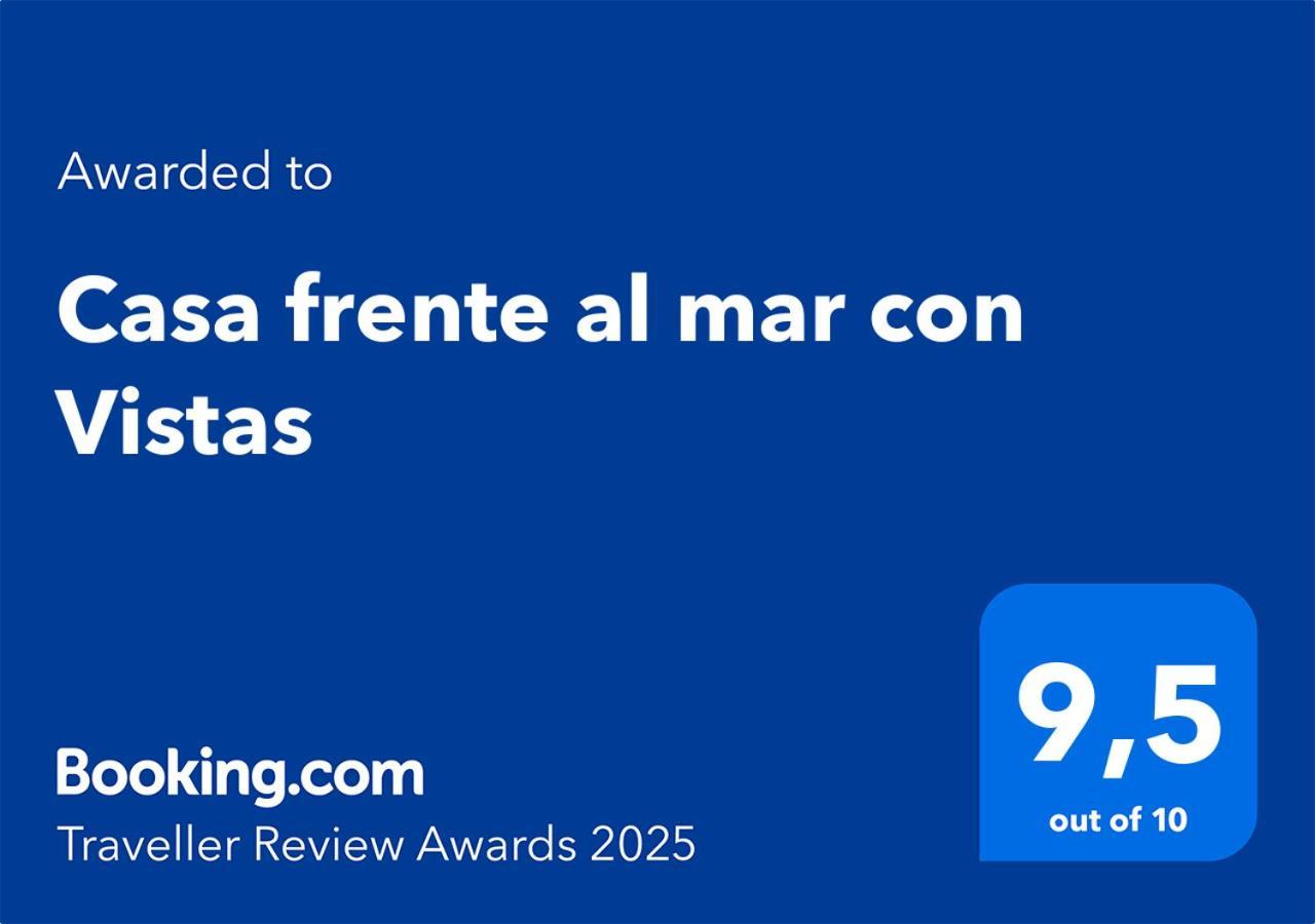 奥利瓦Casa Frente Al Mar Con Vistas公寓 外观 照片